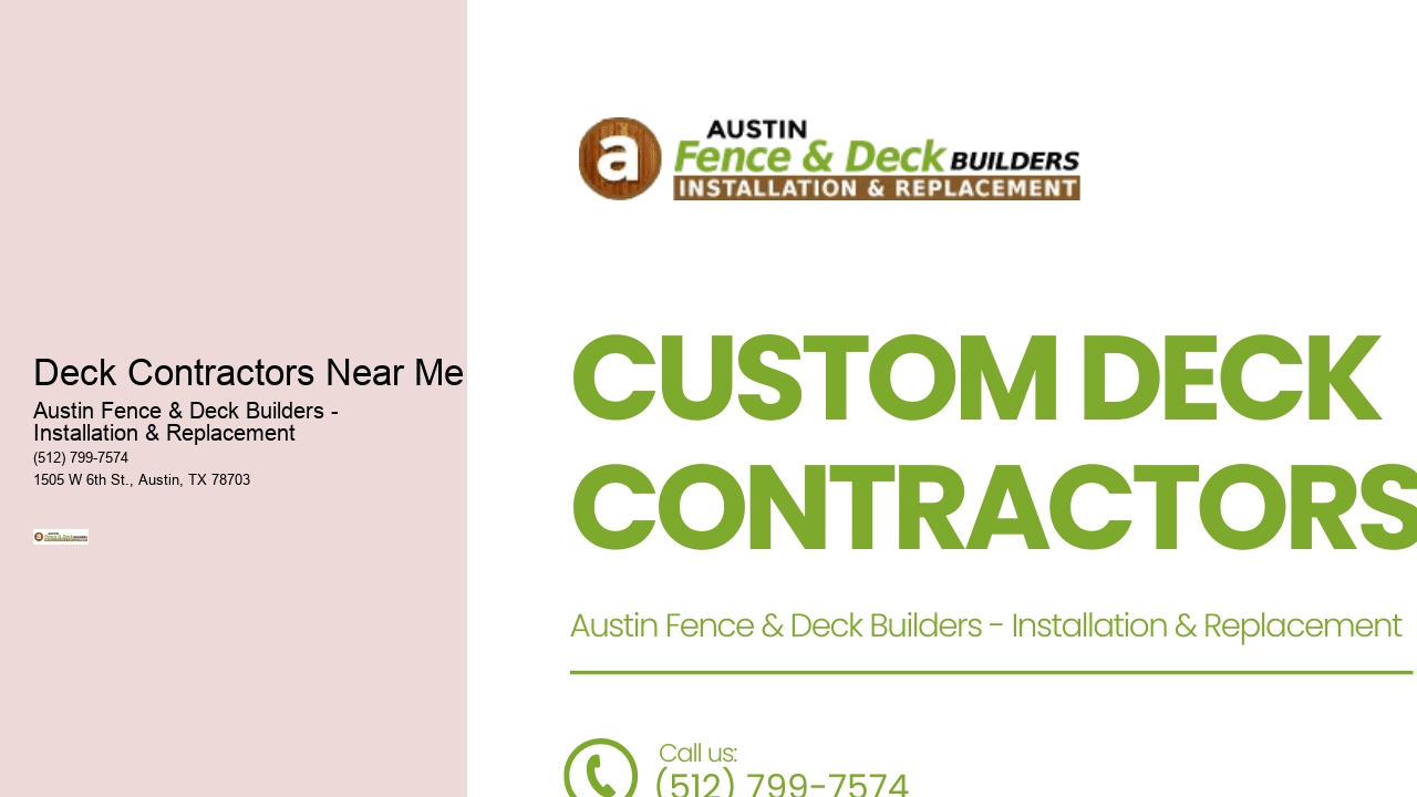 Deck Contractors Near Me