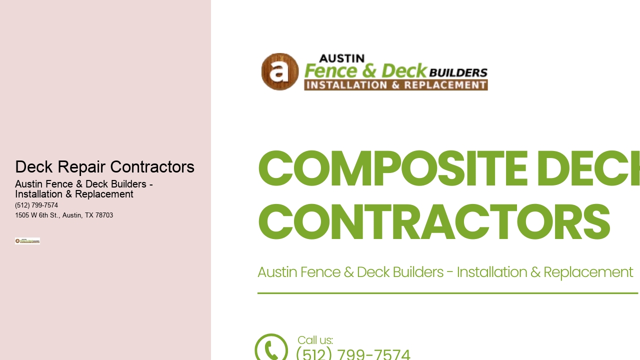 Deck Repair Contractors