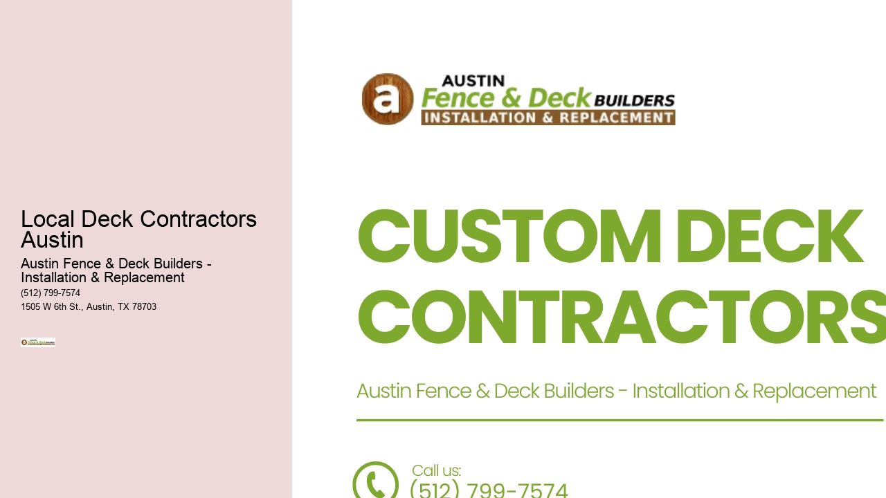 Local Deck Contractors Austin