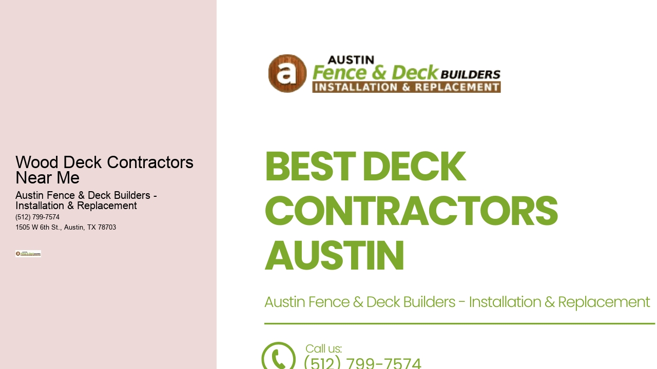 Wood Deck Contractors Near Me