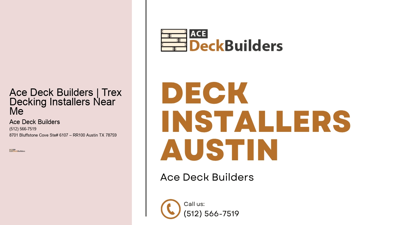 Ace Deck Builders | Trex Decking Installers Near Me
