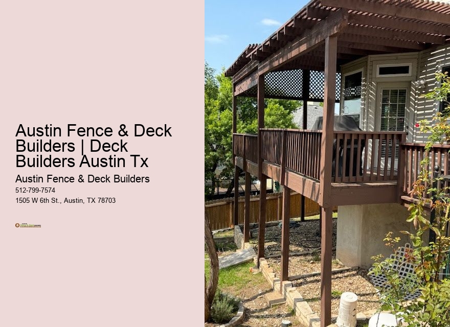 Austin Fence & Deck Builders | Deck Builders Austin Tx