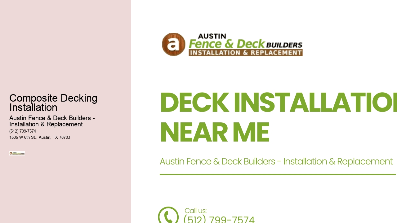 Composite Decking Installation