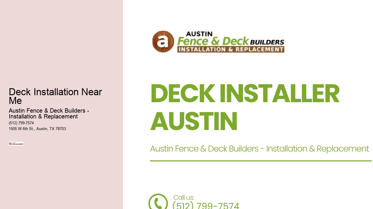 Deck Installation Near Me