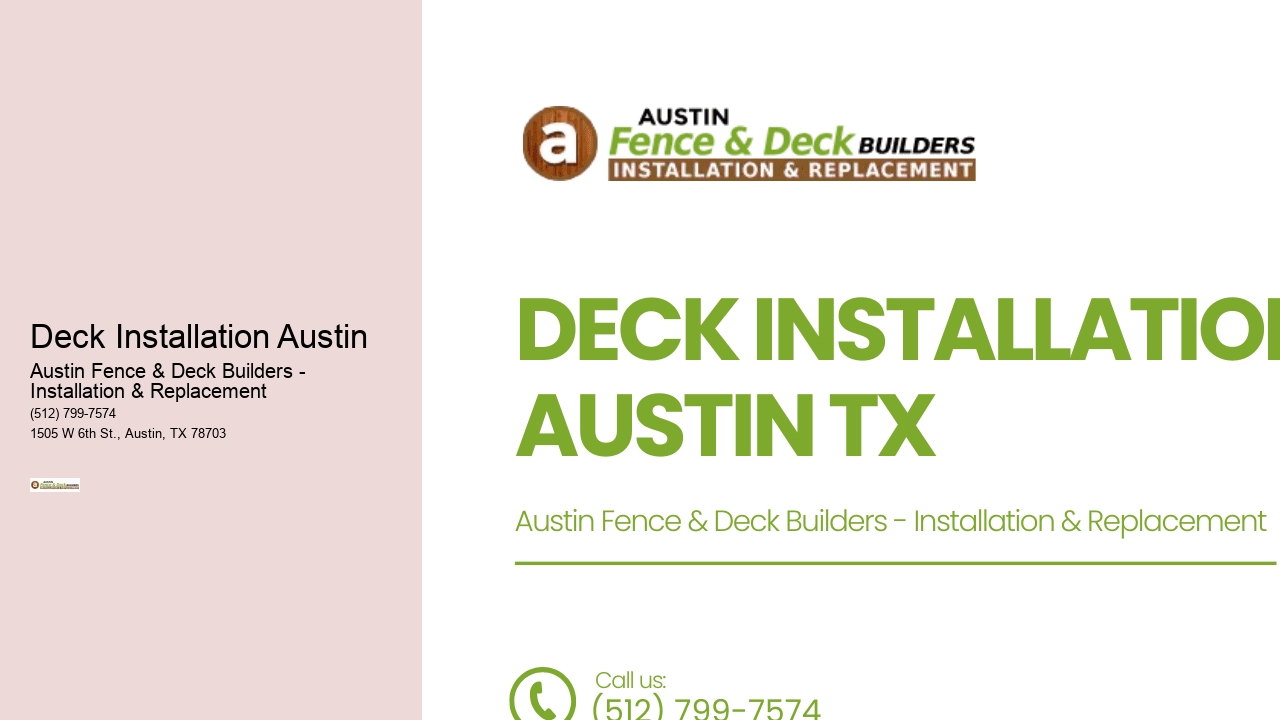 Deck Installation Austin