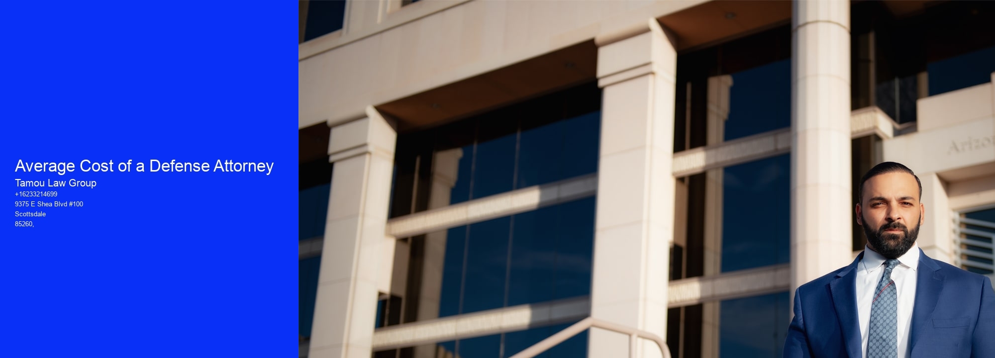 Average Cost of a Defense Attorney