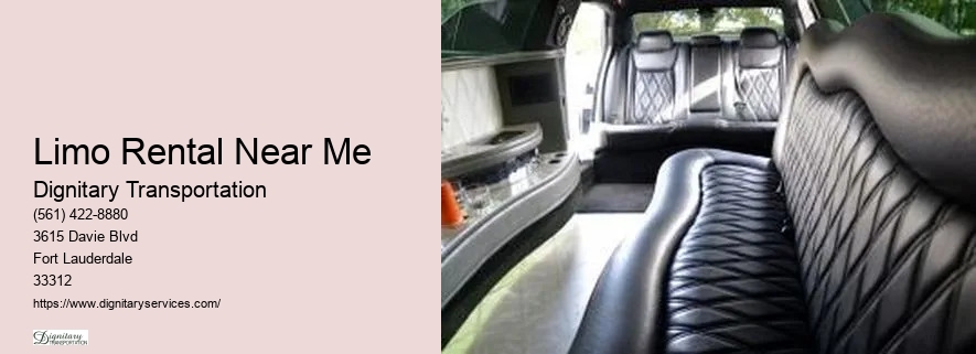 Limo Rental Near Me