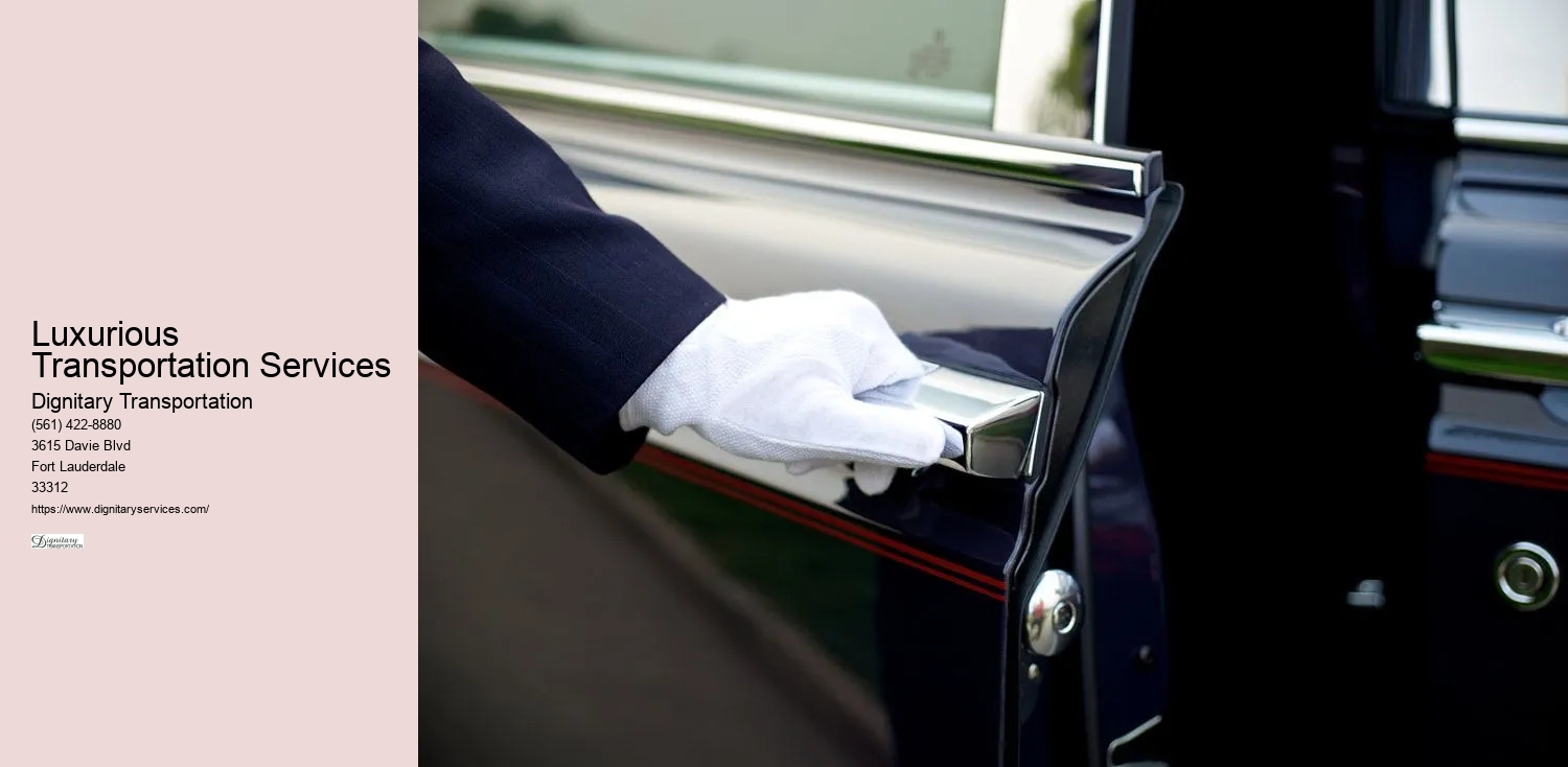 Luxurious Transportation Services