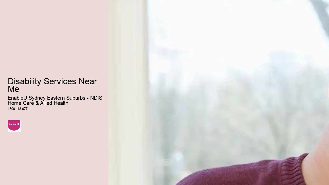 Disability Services Near Me