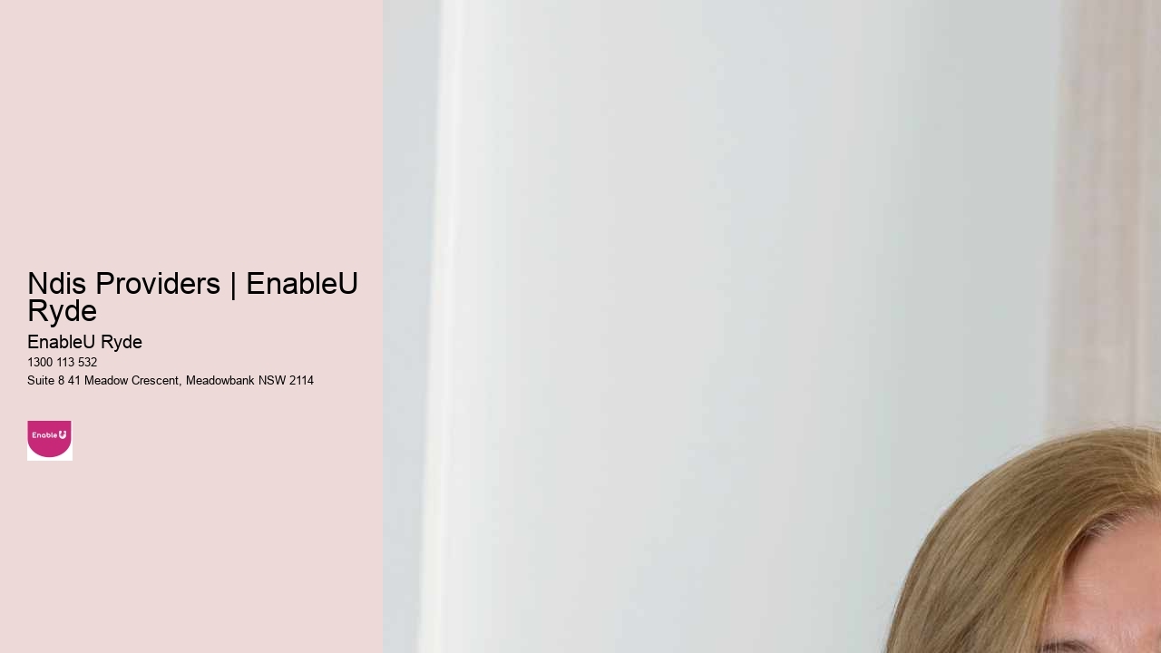 Ndis Providers | EnableU Ryde