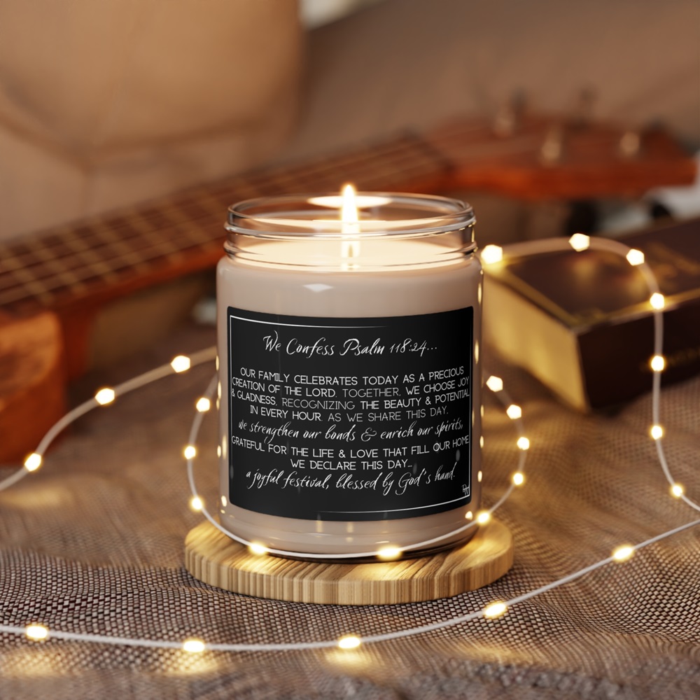 luxury bible verse candles