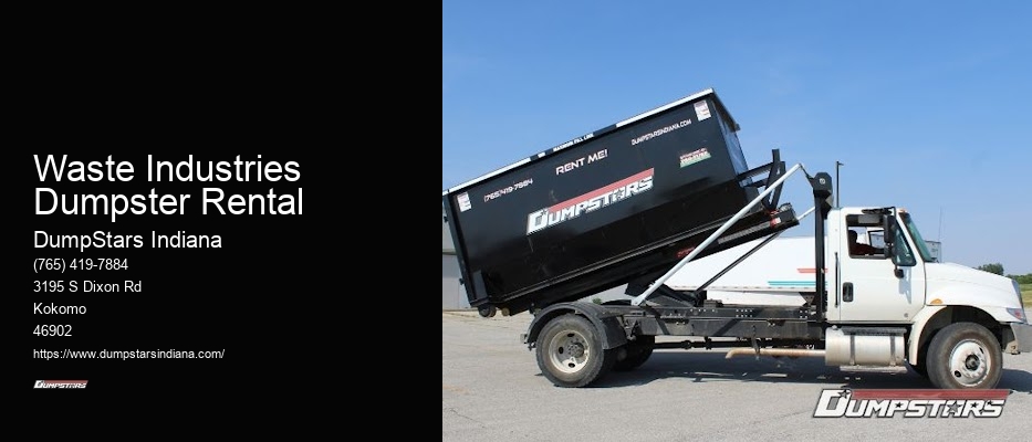 Waste Industries Dumpster Rental