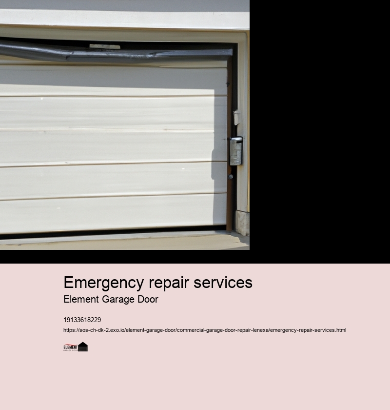Emergency repair services