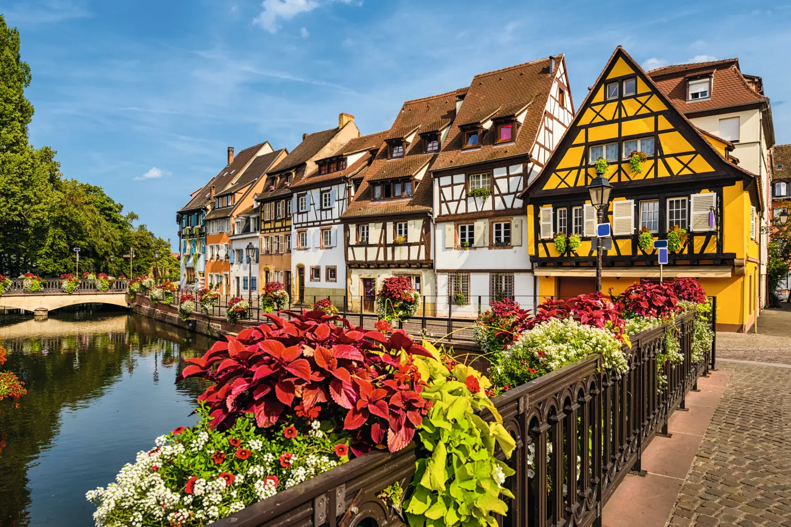 Old town of Colmar, Alsace, France image