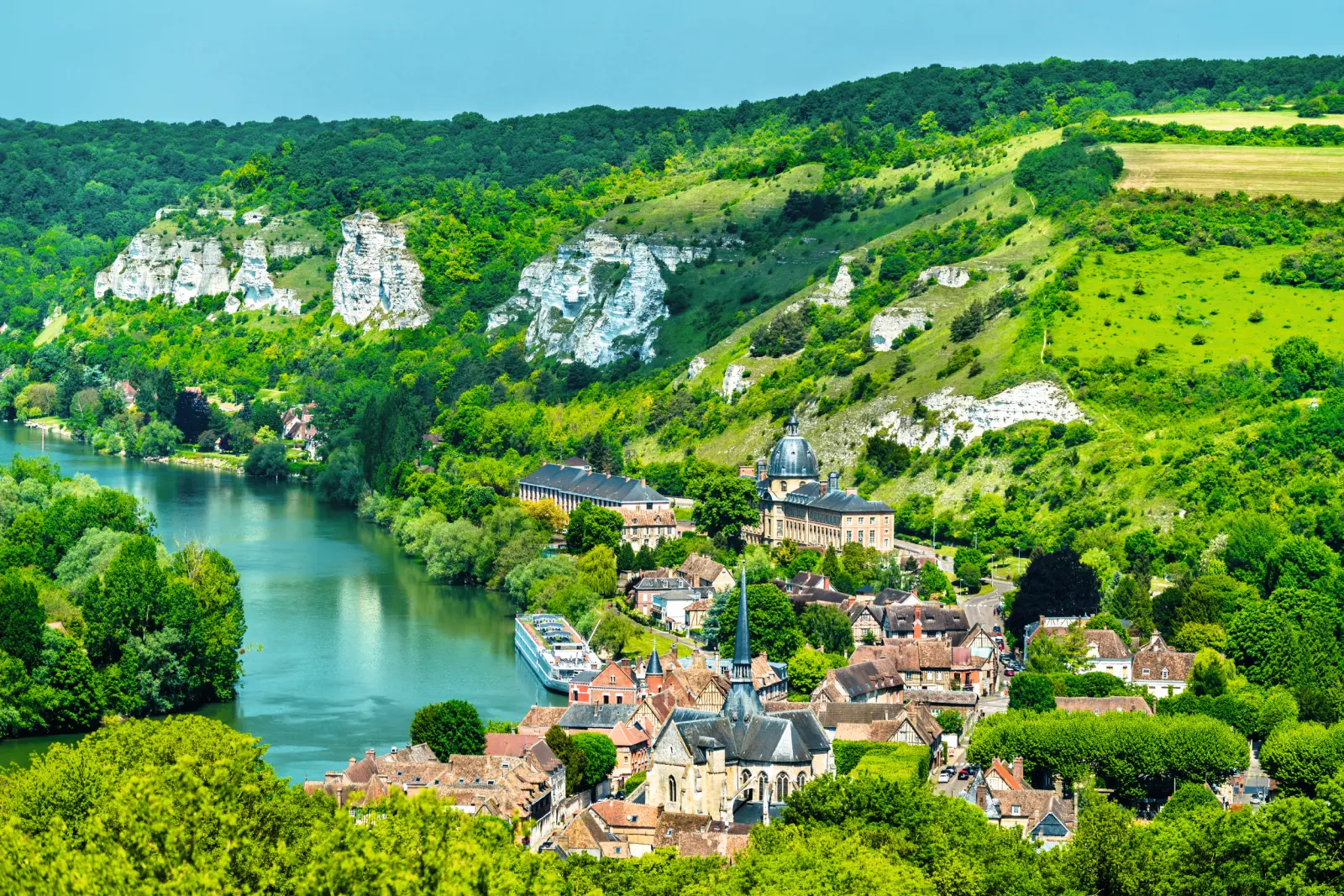 River in Brittany image