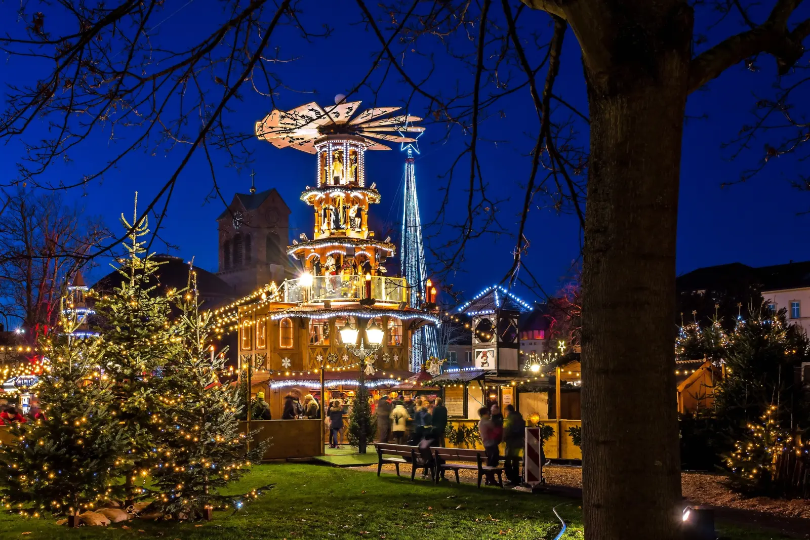 Image Marché de Noël à Karlsruhe