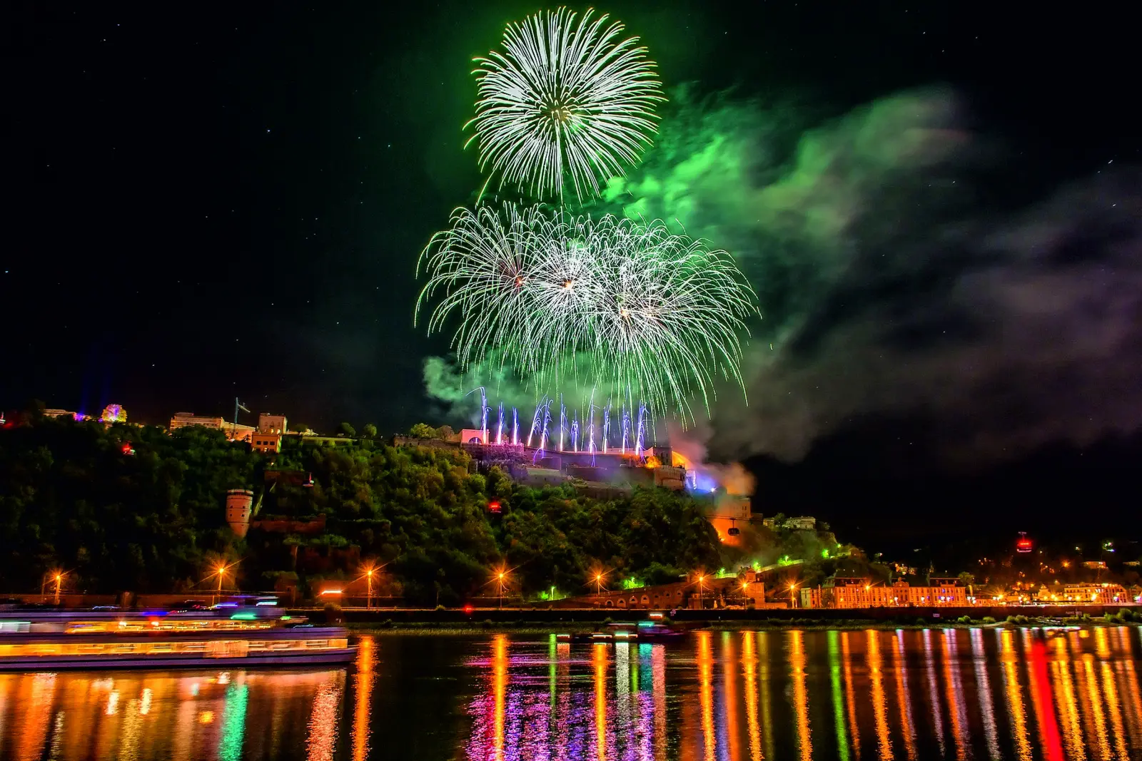 Rhine in Flames image