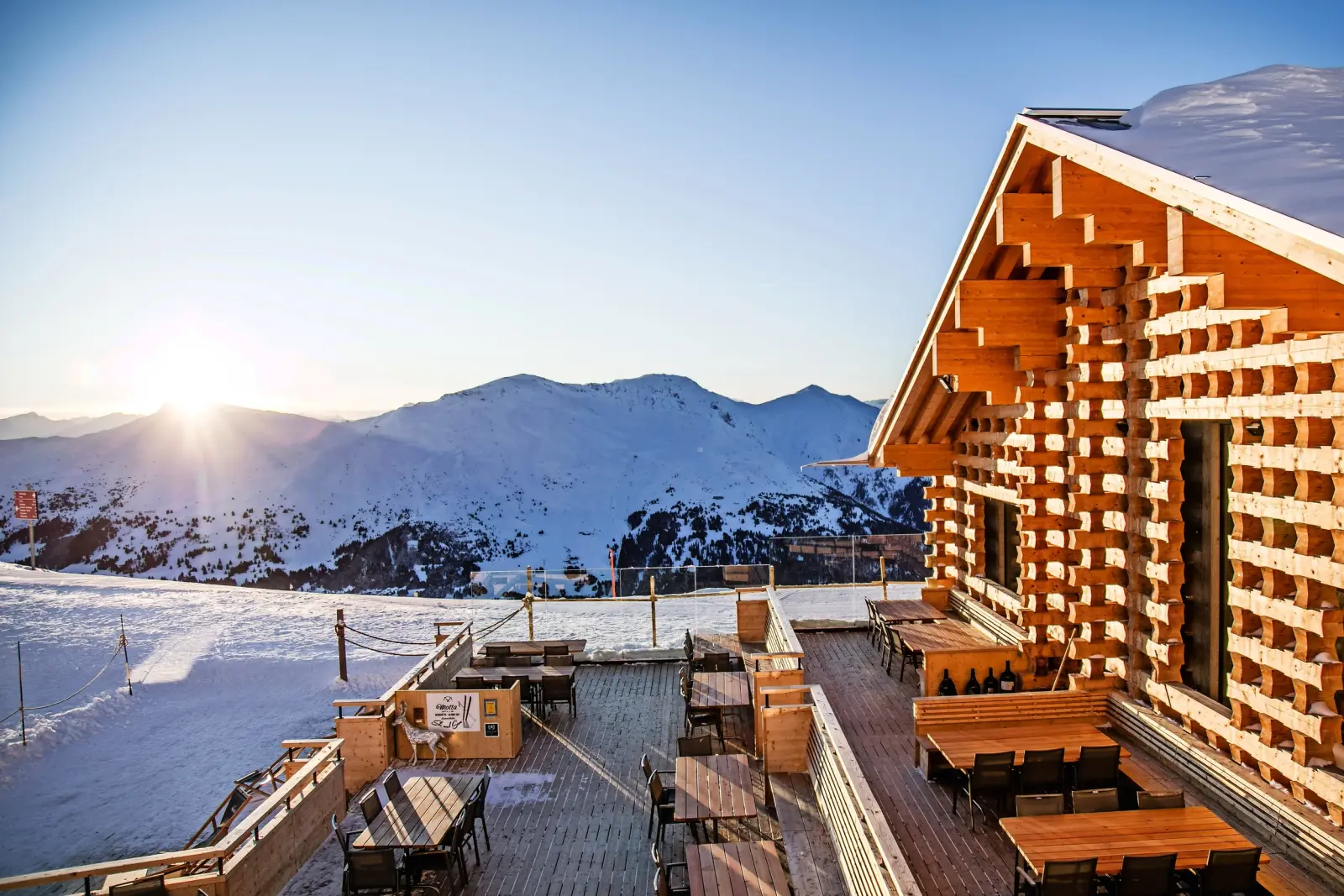 Image Chalet d’alpage dans le domaine skiable