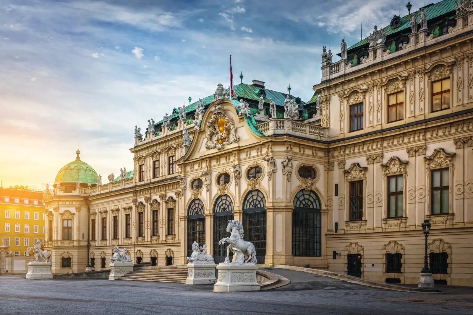 Belvedere Palace in Vienna image