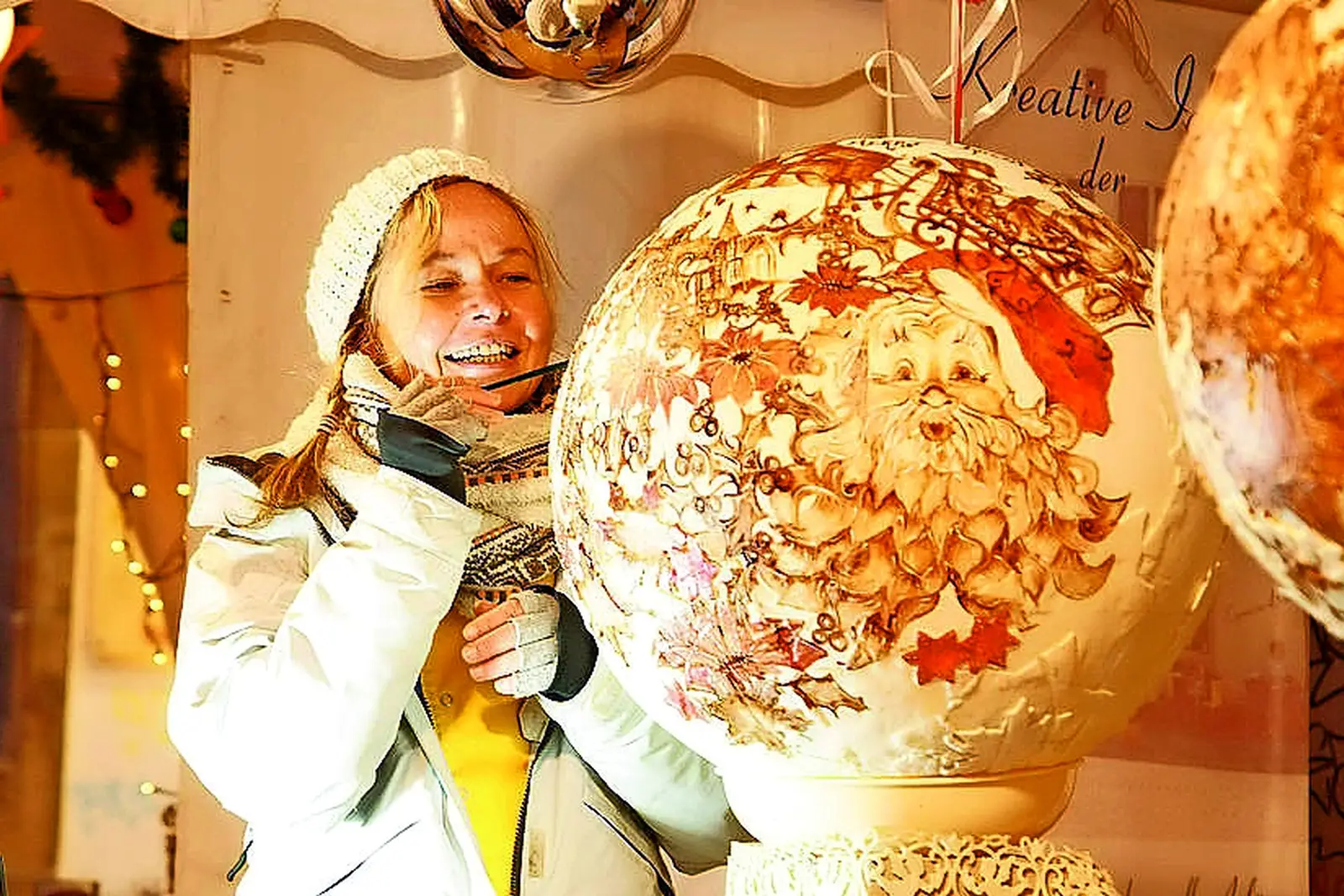 Art made of chocolate image