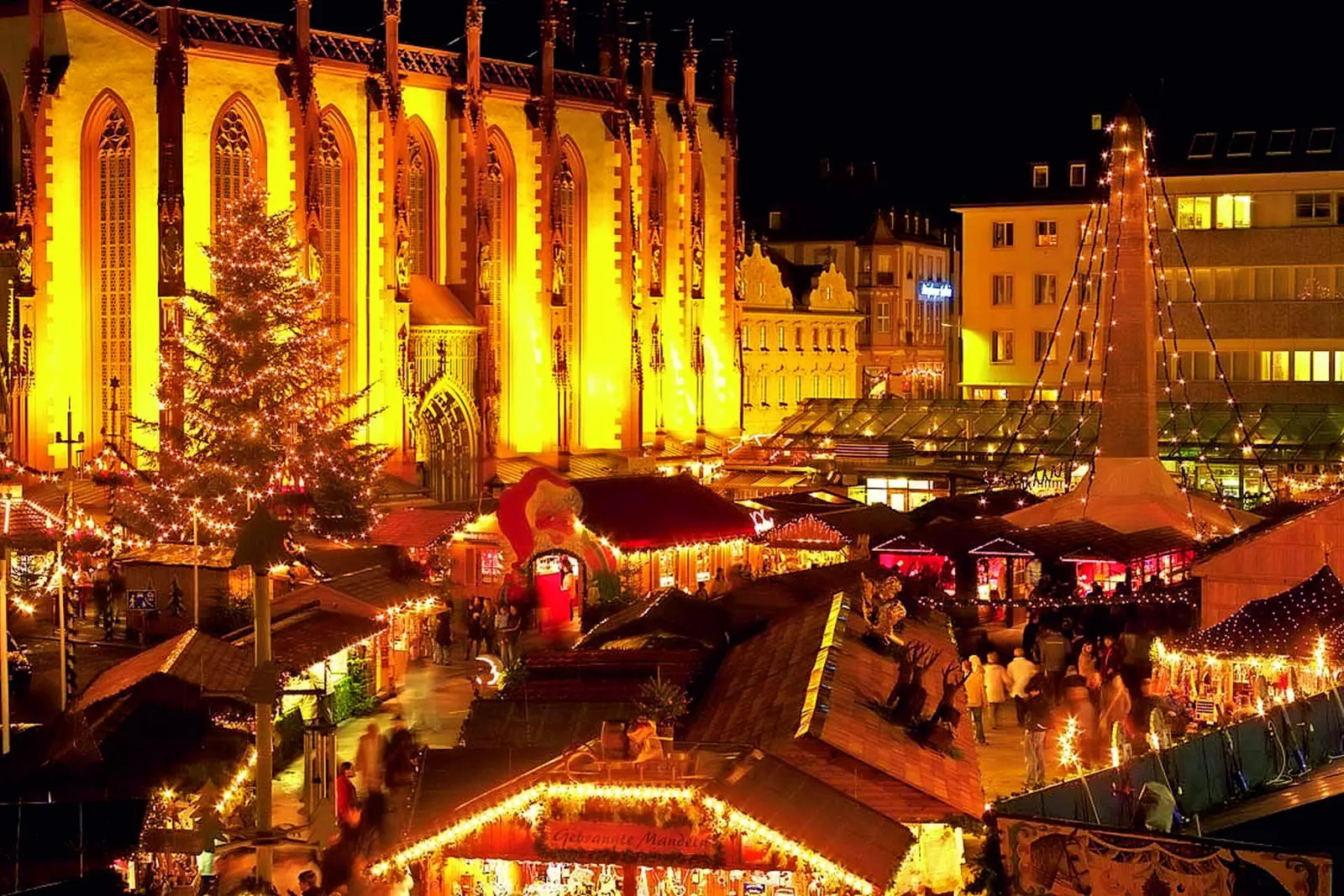 Image Marché de Noël à Wurtzbourg
