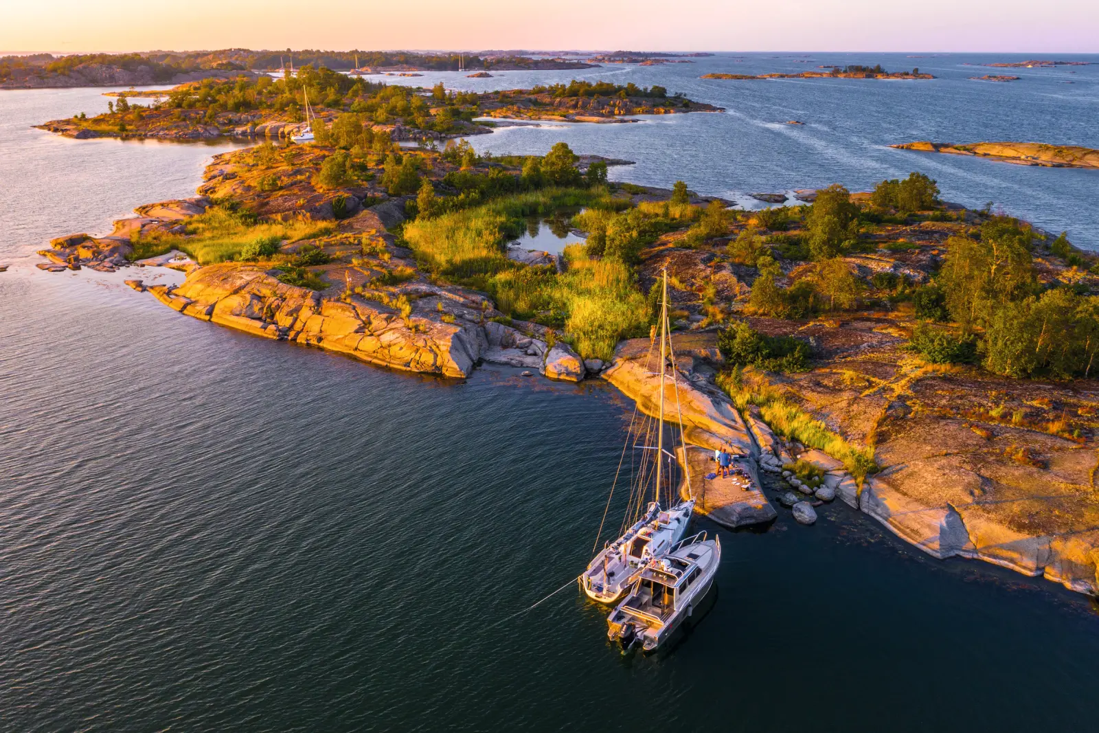 Archipelago on the Swedish coast image