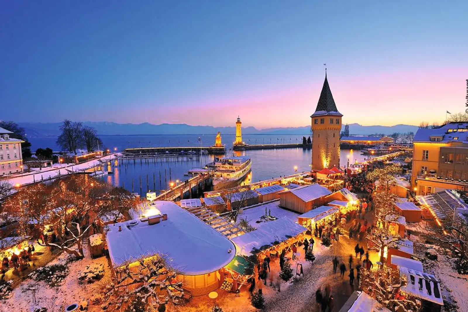 Marché de Noël du port de Lindau