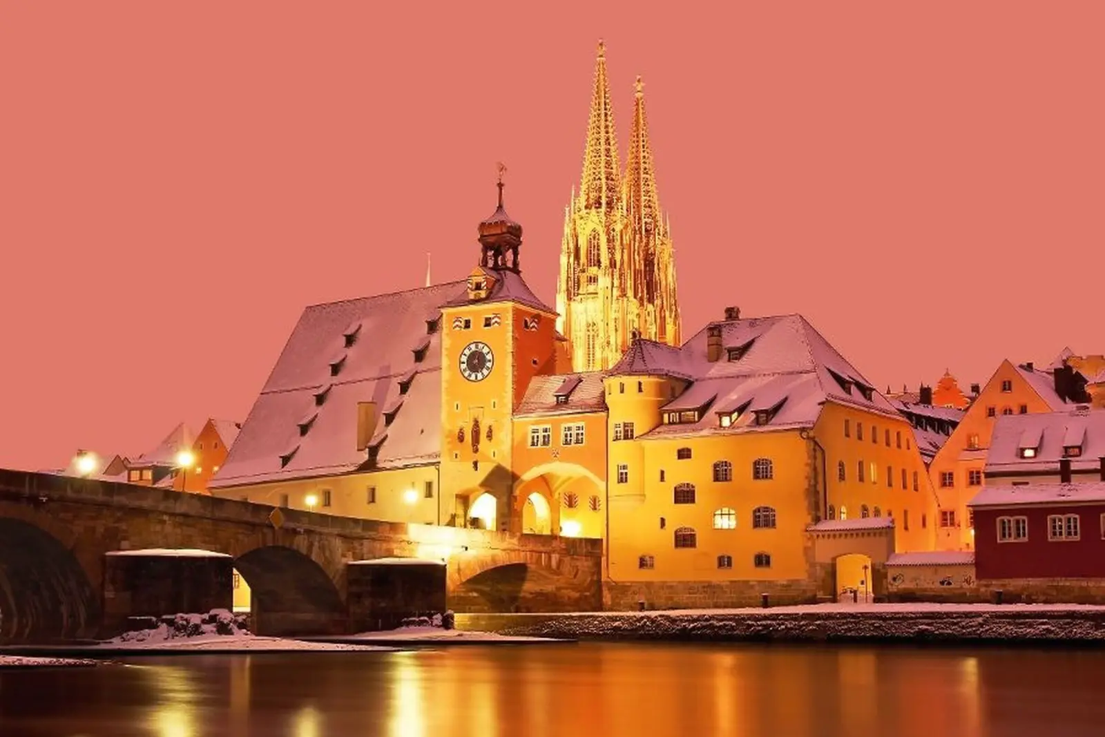 Winter in Regensburg image
