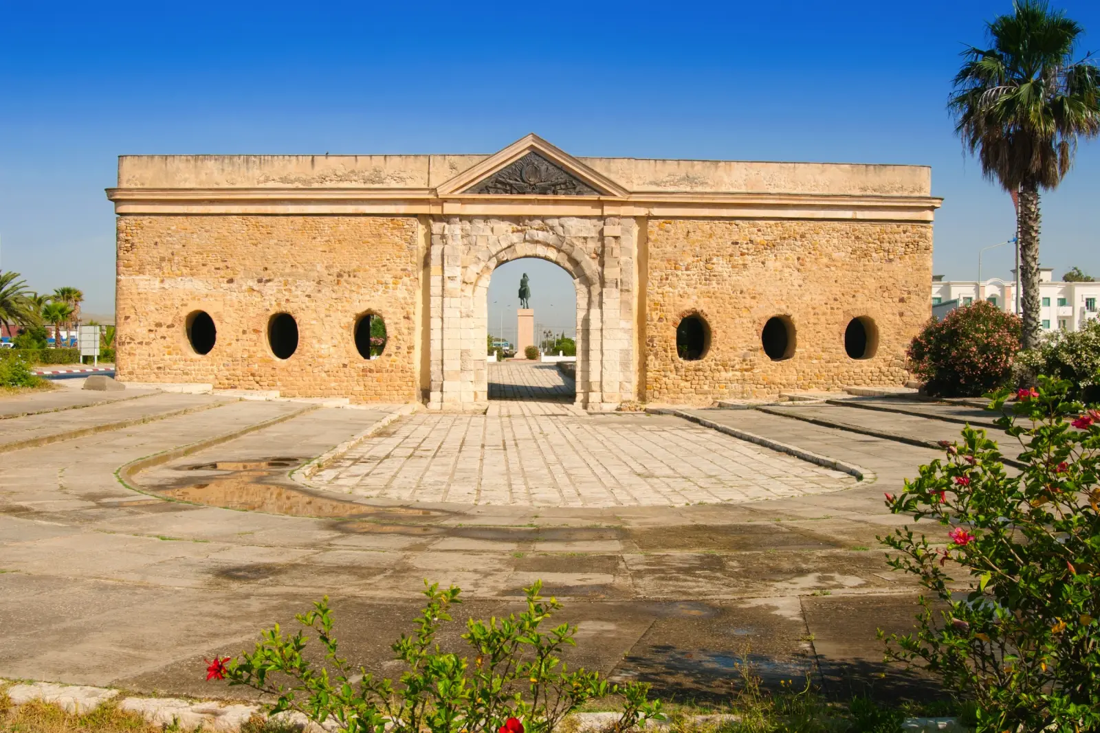 Ottoman Monumental Gate, La Goulette, Tunisia immagine