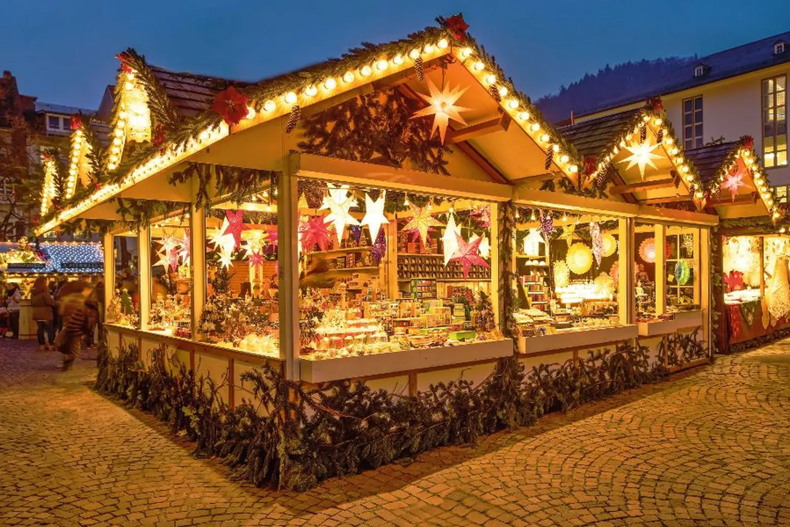 Image Chalet du marché de Noël