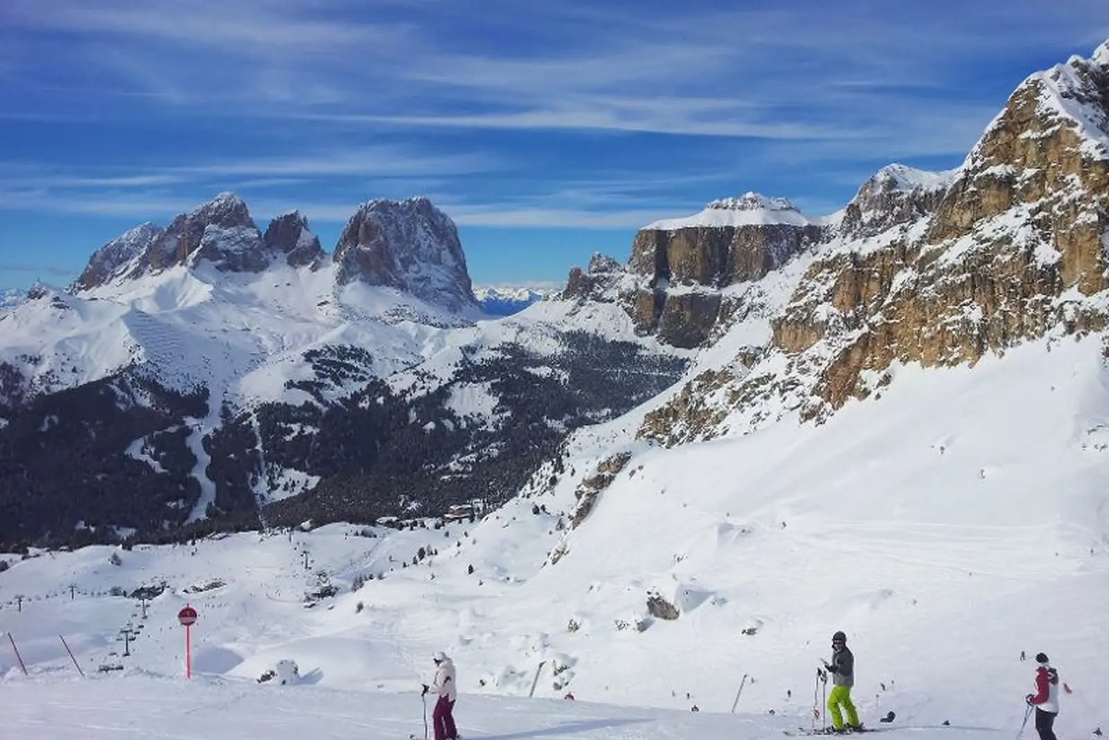 Piste on the Sella Ronda image