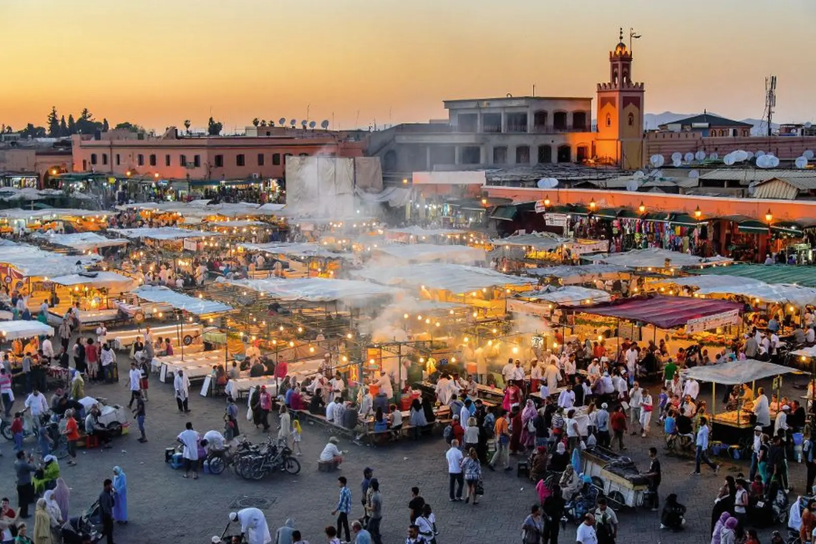 Image Place Jemaa el-Fna à Marrakech
