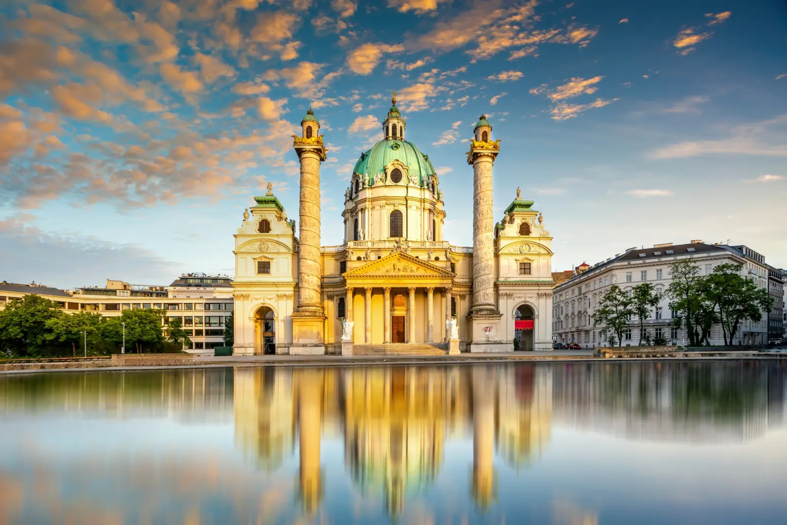Chiesa di San Carlo a Vienna immagine