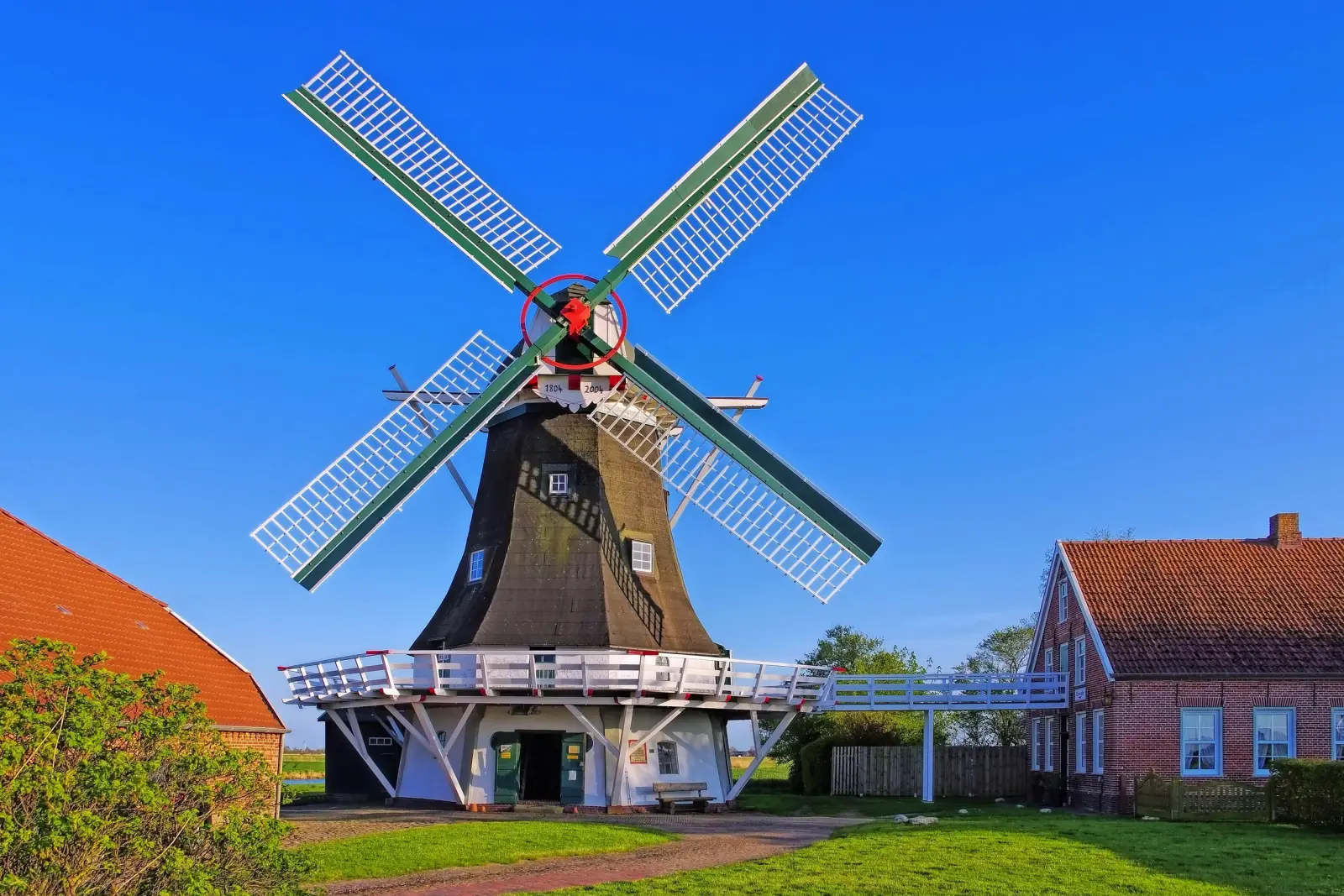 Mulino a vento a Neuharlingersiel immagine