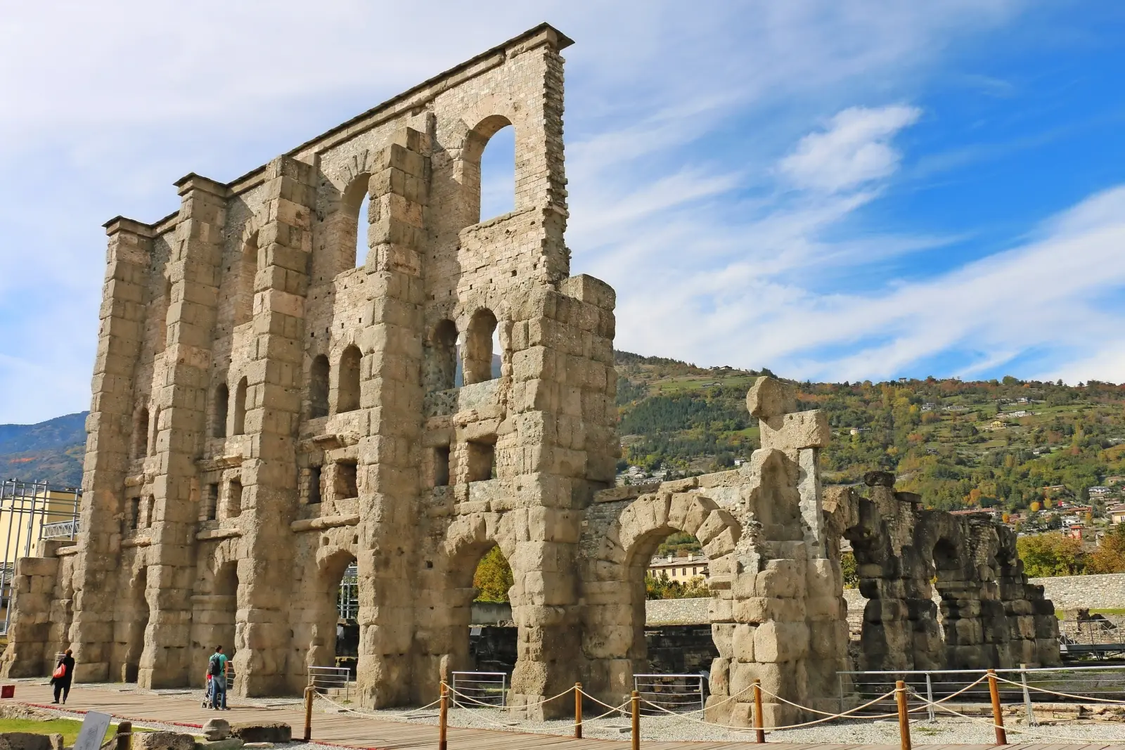 Roman theatre, Aosta image