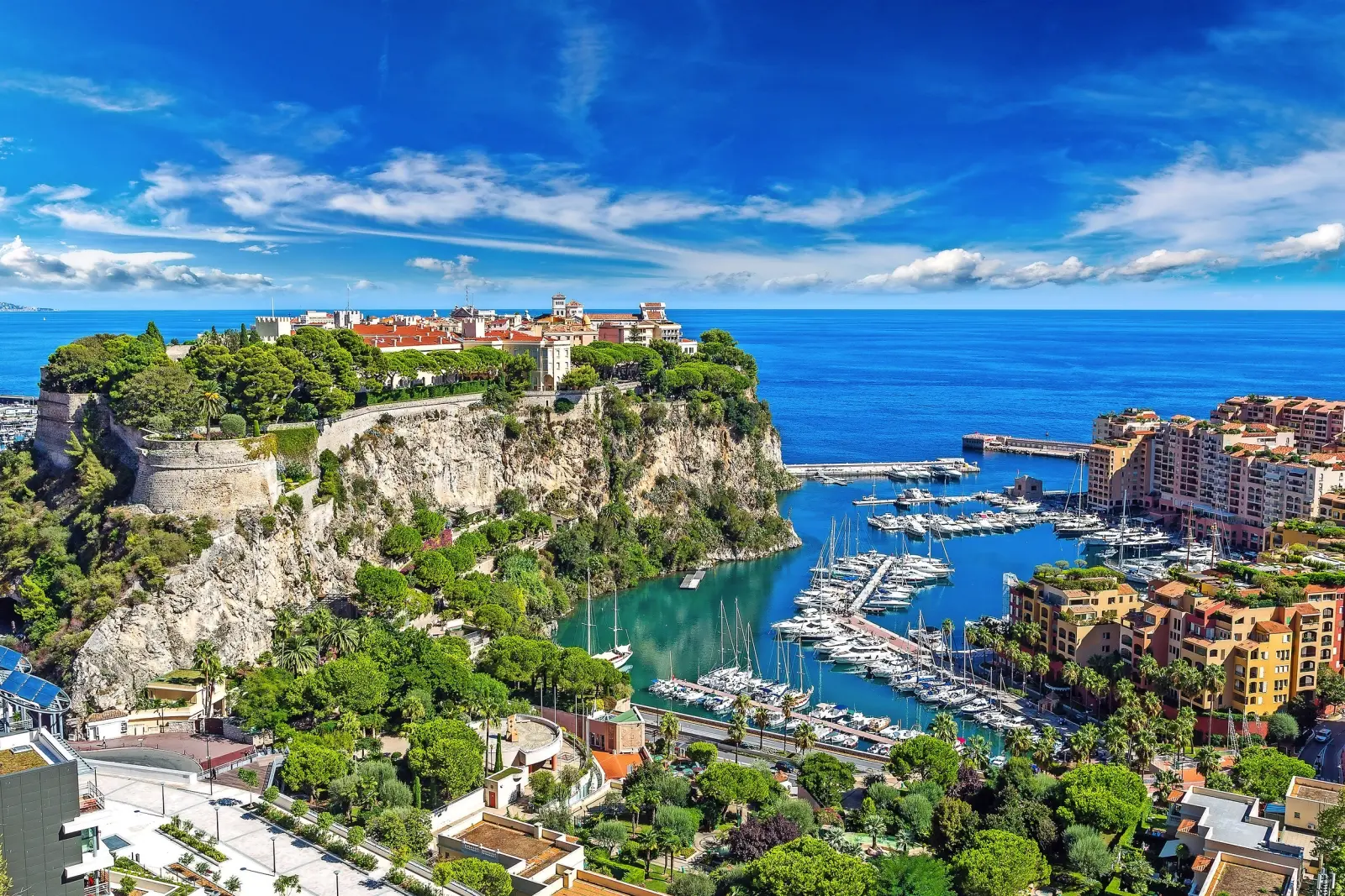 Image Monte-Carlo avec le palais princier
