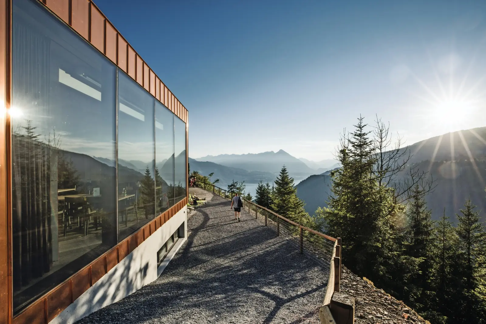 The new Harder Kulm restaurant image