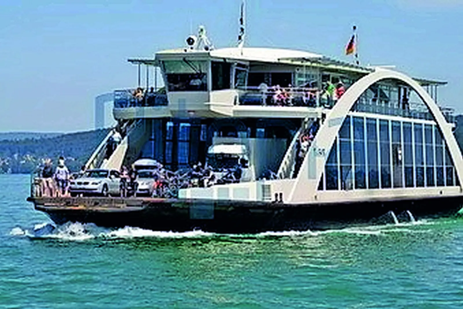 Image Traversée en bac Constance - Meersburg