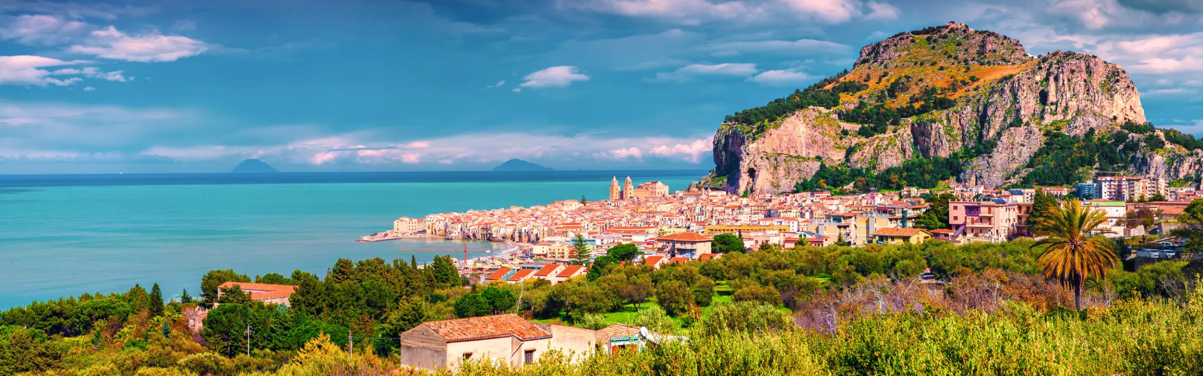 Coastal town of Cefalù