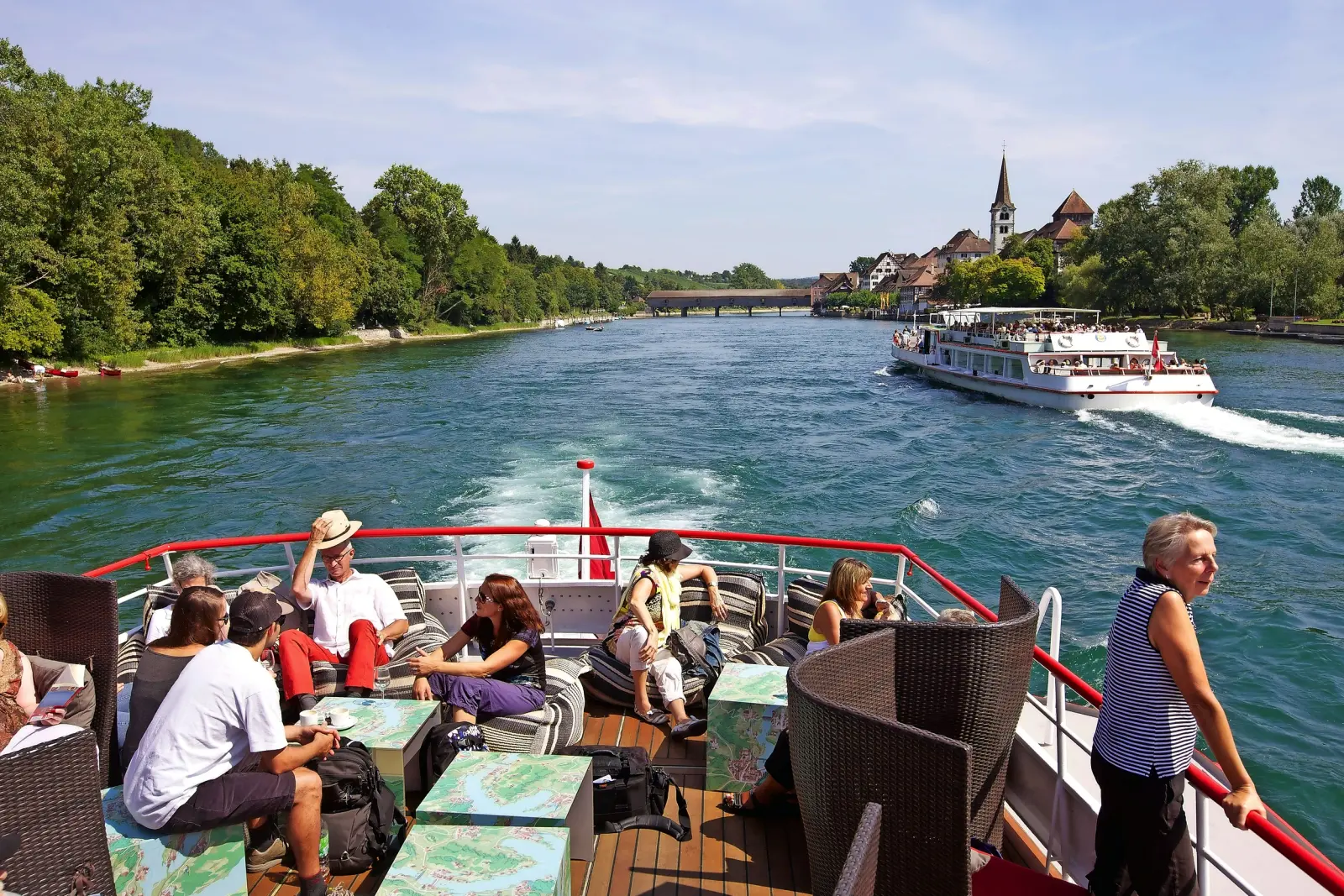 Boat trip on the Rhine