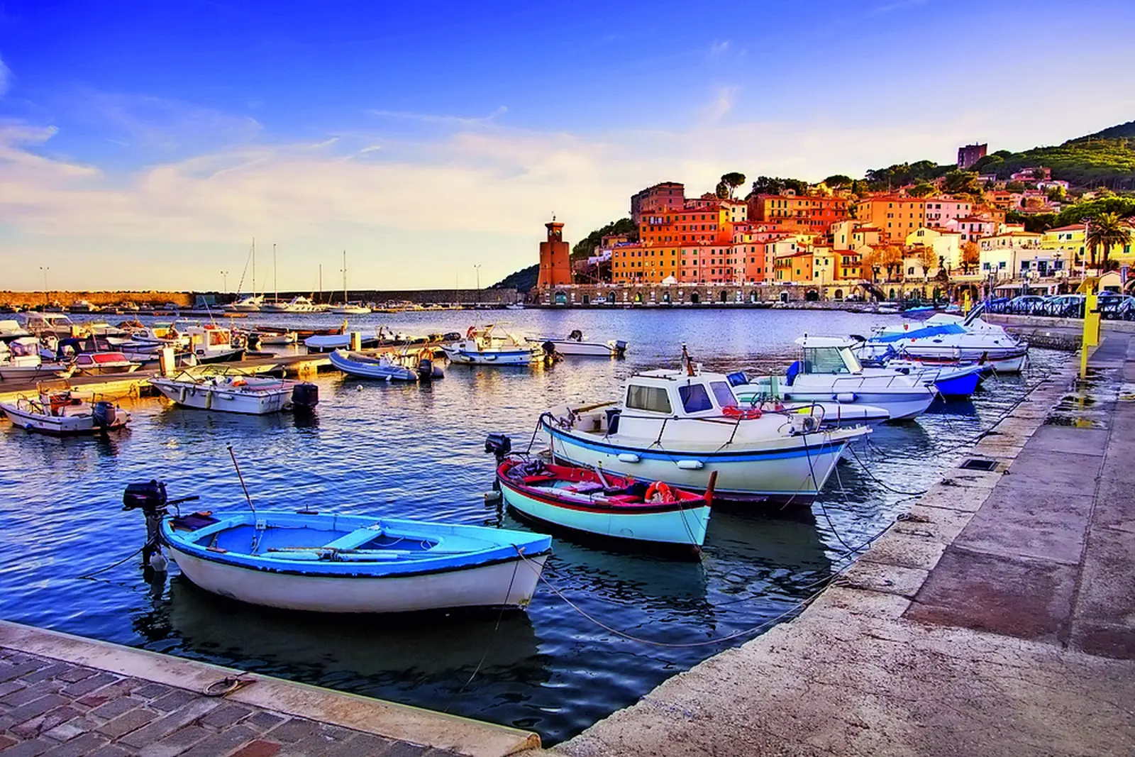 Hafen von Portoferraio