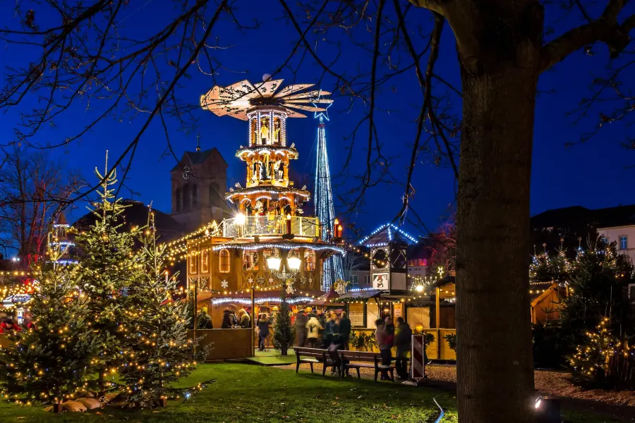 Weihnachtsmarkt in Karlsruhe