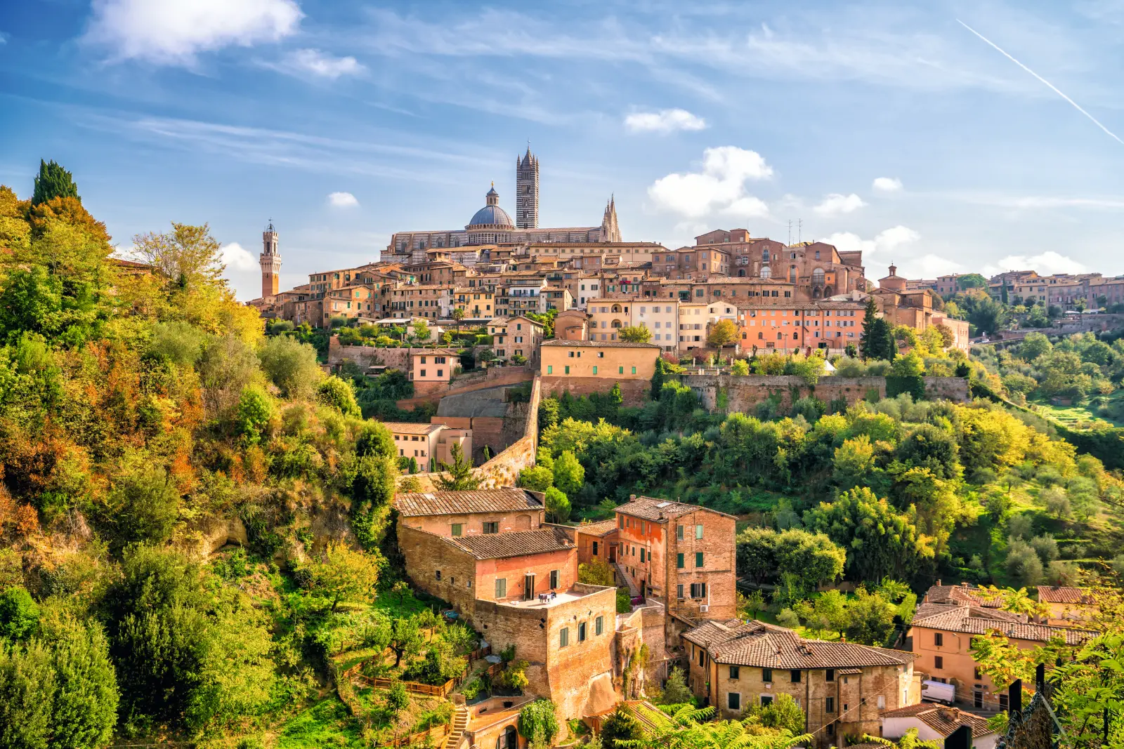 Siena in Toscana, Italia