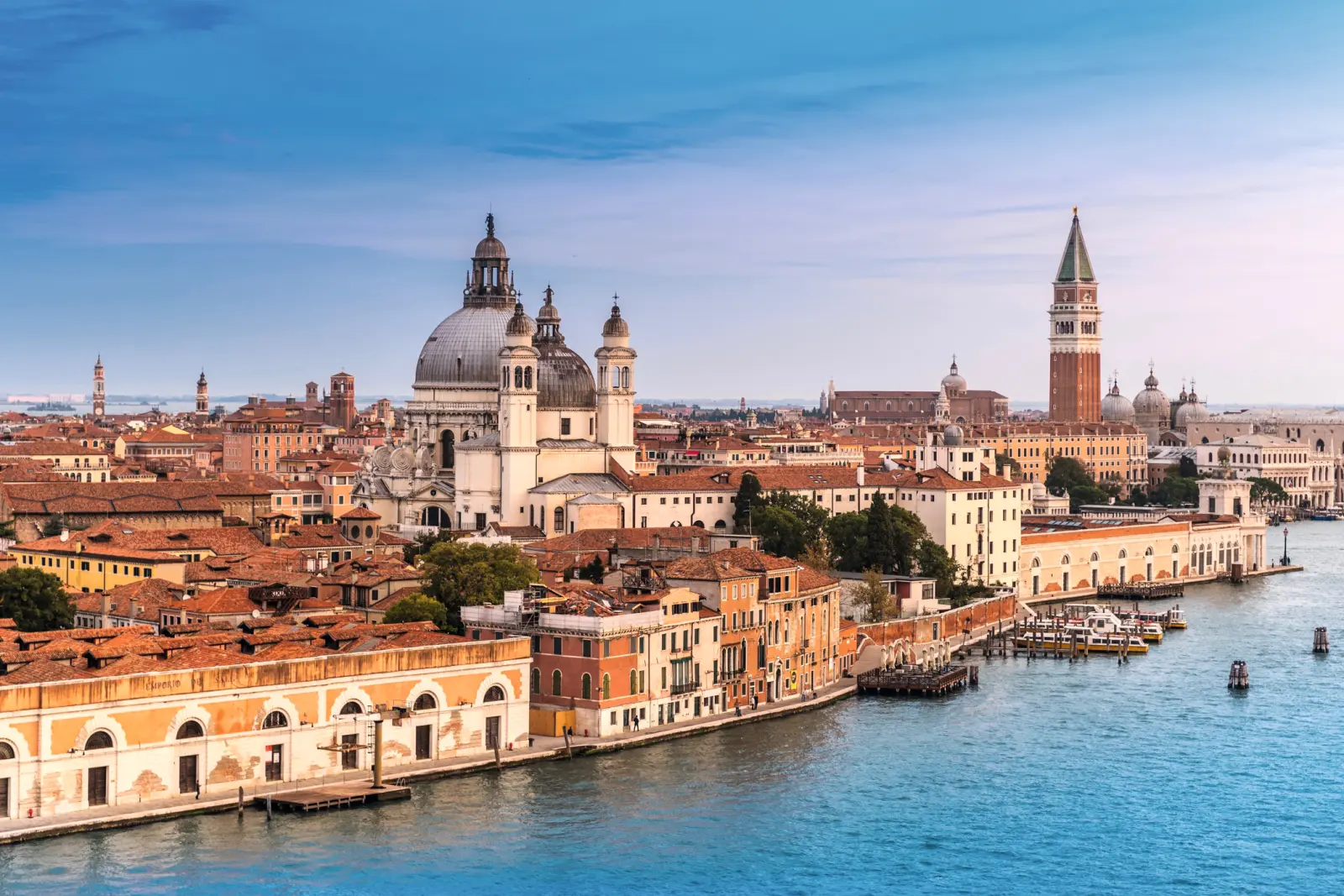 Vue panoramique sur Venise