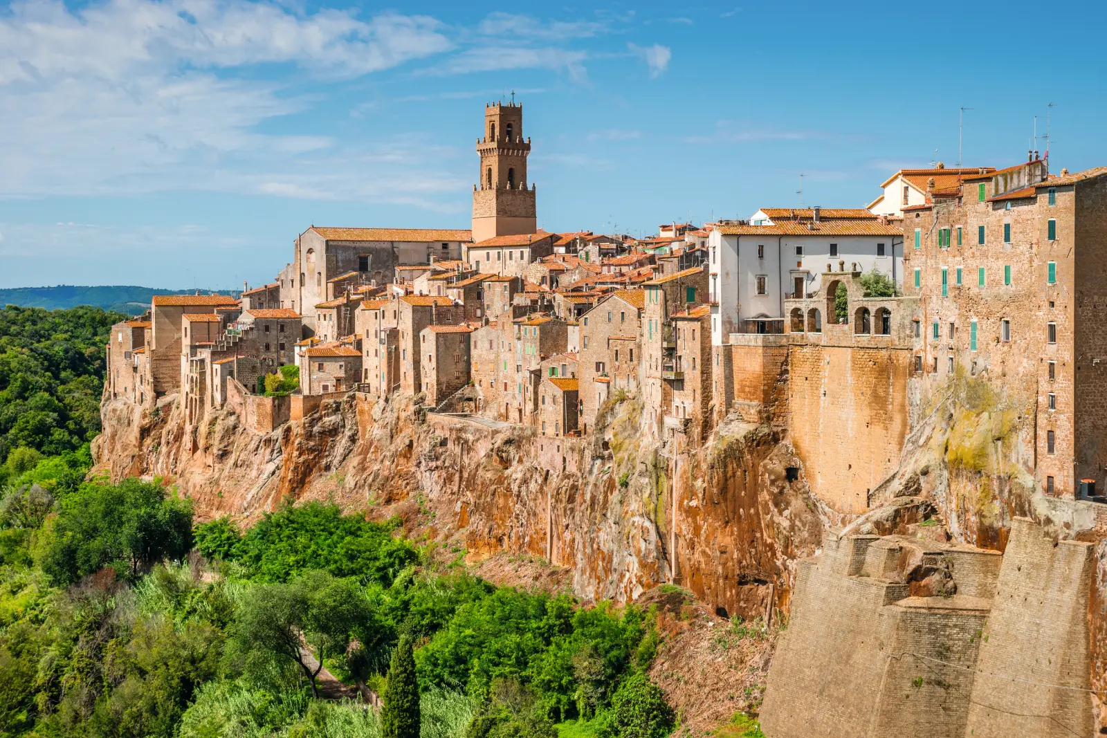 Vieille ville de Pitigliano, en Toscane
