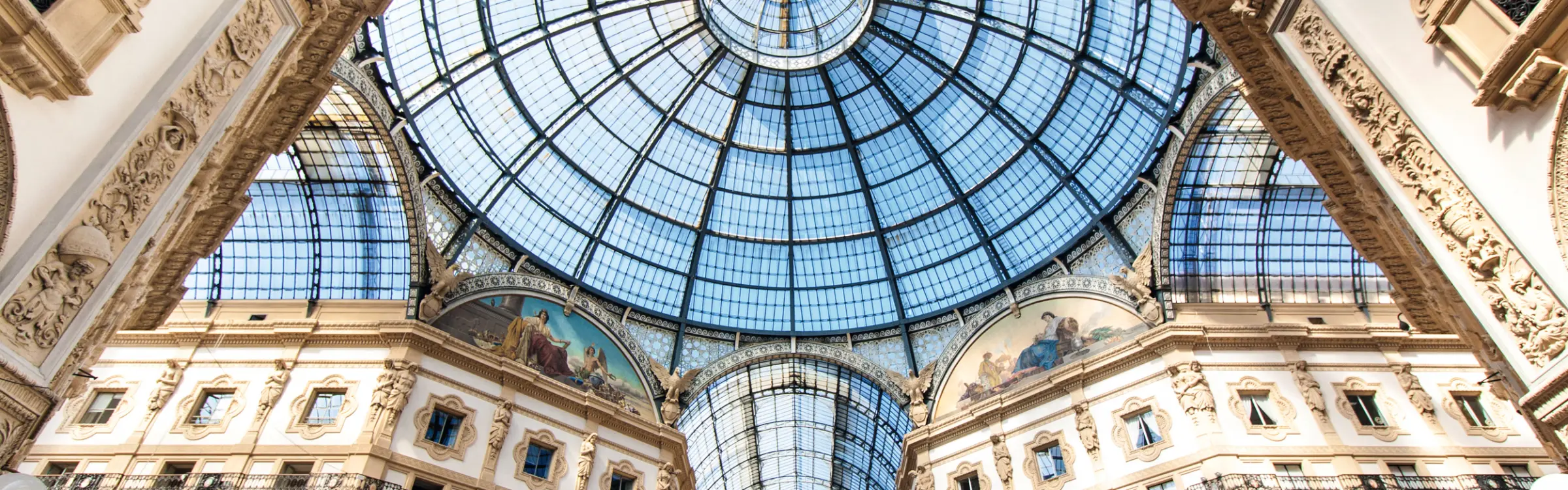 Galleria Vittorio Emanuele II a Milano, Italia