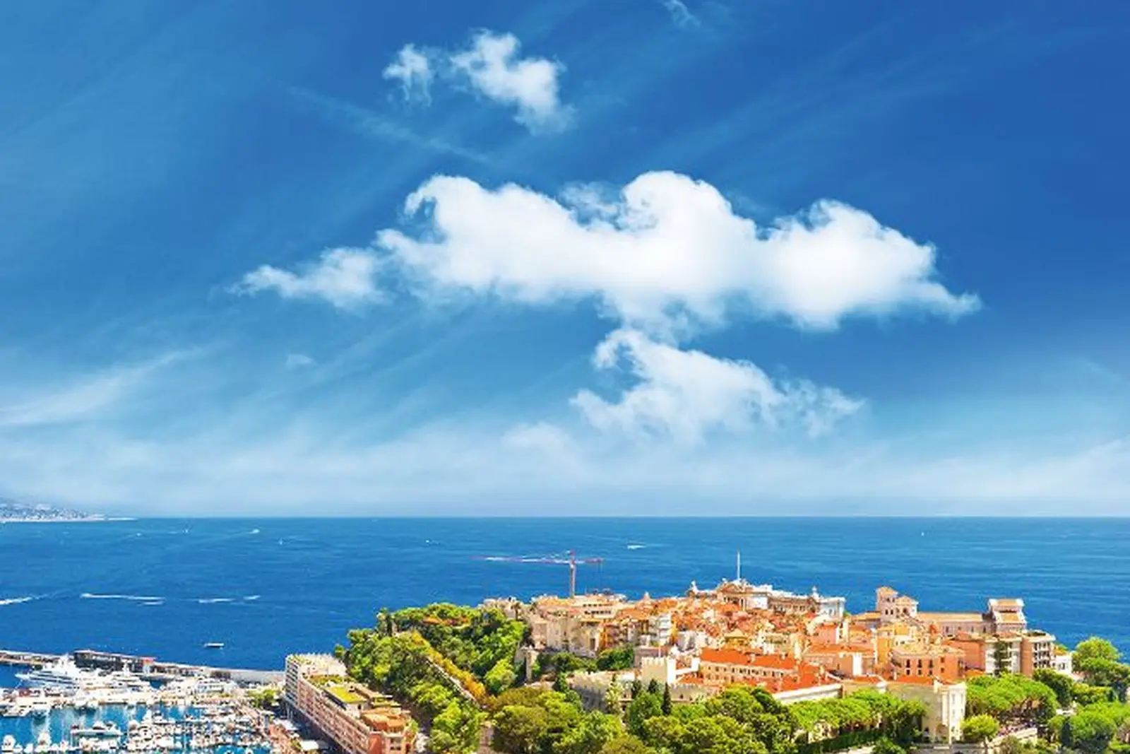 Vista sul centro storico di Monaco