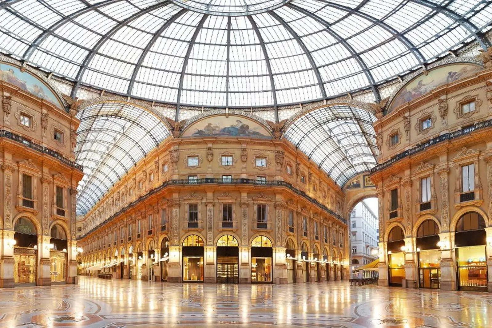 Milano, Galleria Vittorio Emanuele II, Italia