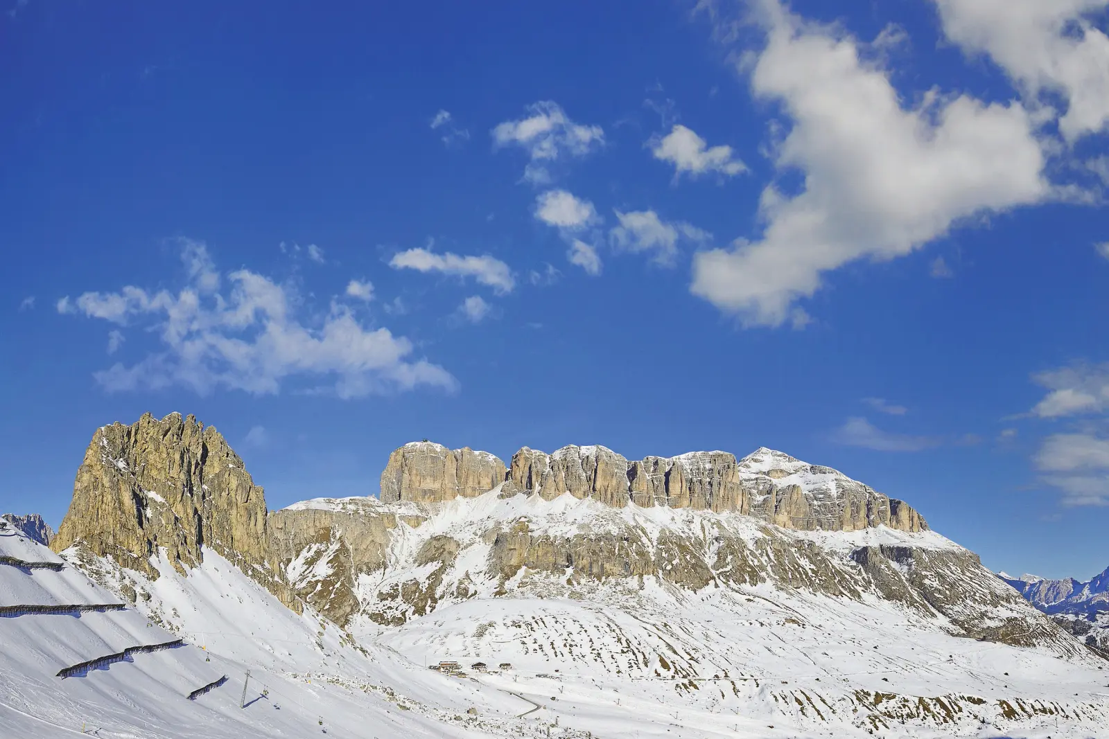 Gruppo del Sella nelle Dolomiti