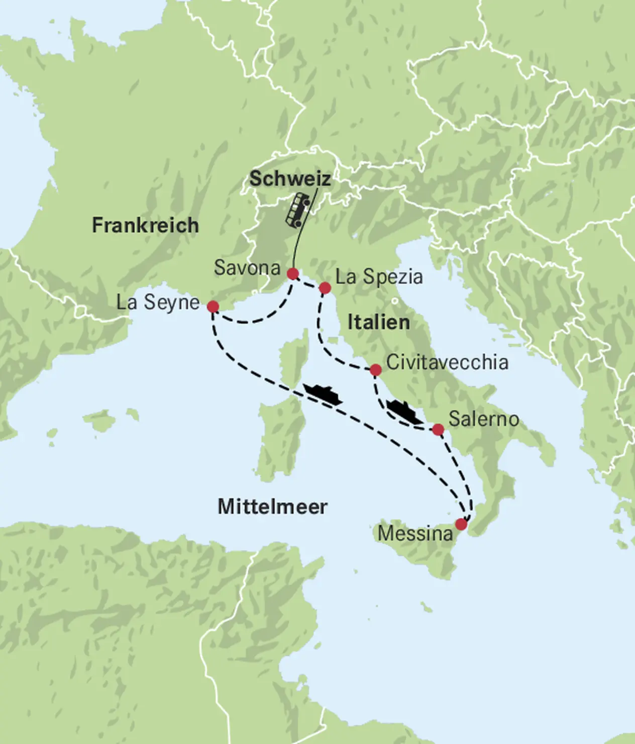Mappa crociera